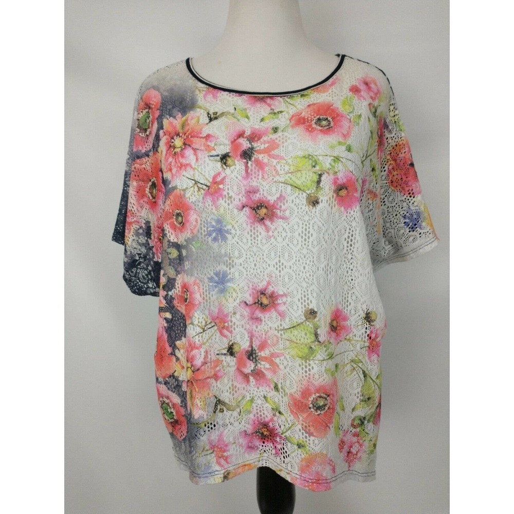 Agate Women Plus Size 2x Top Blouse Shirt
